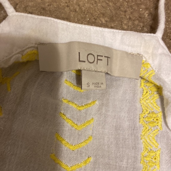 ❤️2 for $10 LOFT Loose Fitting Summer Top - Picture 7 of 8